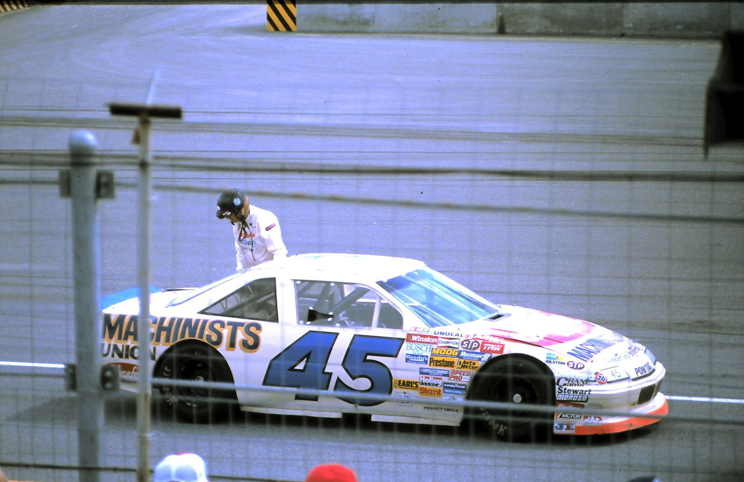 #45 Joe Ruttman 1989 1st Twin 125 Qualifying Race @ Daytona