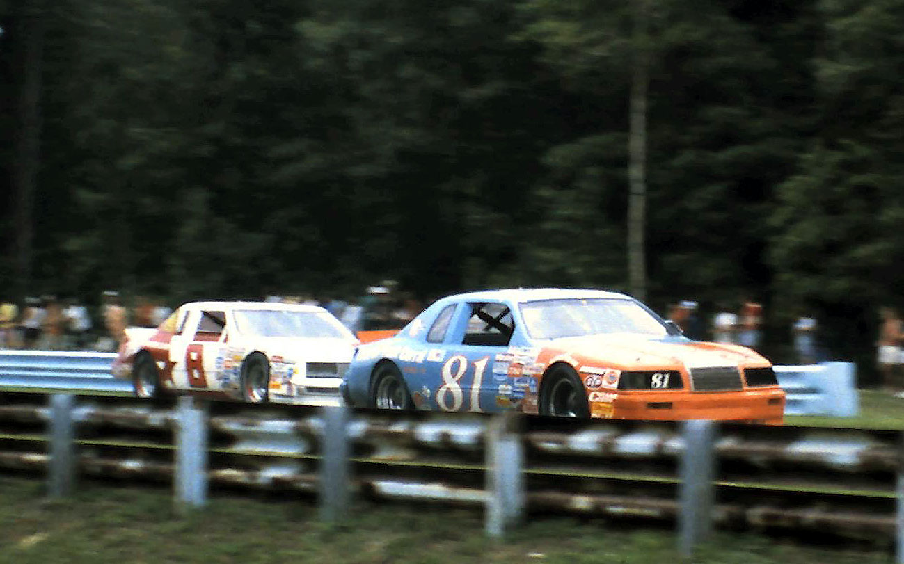 #81 Chet Fillip #8 Bobby Hillin 1986 The Budweiser at the Glen