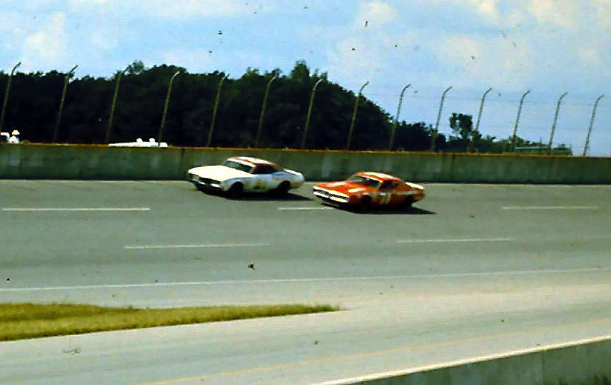 #21 David Pearson #71 Buddy Baker 1973 Motor State 400 @ Michigan