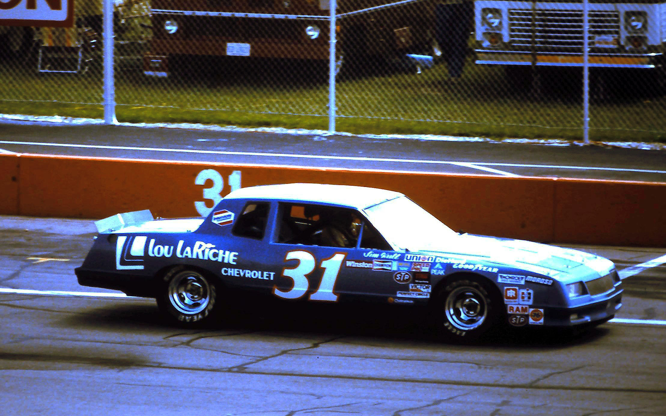 #31 Jim Hull 1984 Champion Spark Plug 400 @ Michigan