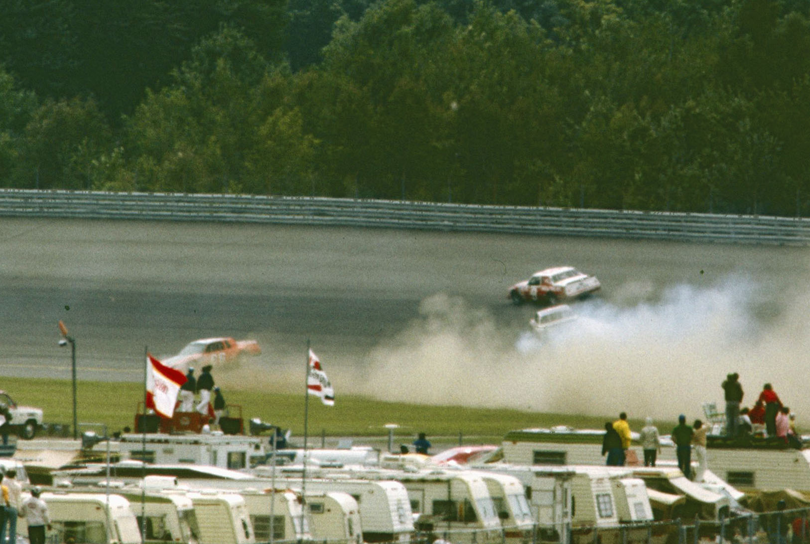 #66 Lake Speed #5 Joe Millikan 1981 Champion Spark Plug 400 @ Michigan International Speedway