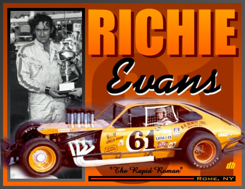 Richie Evans photo comp by David Bentley