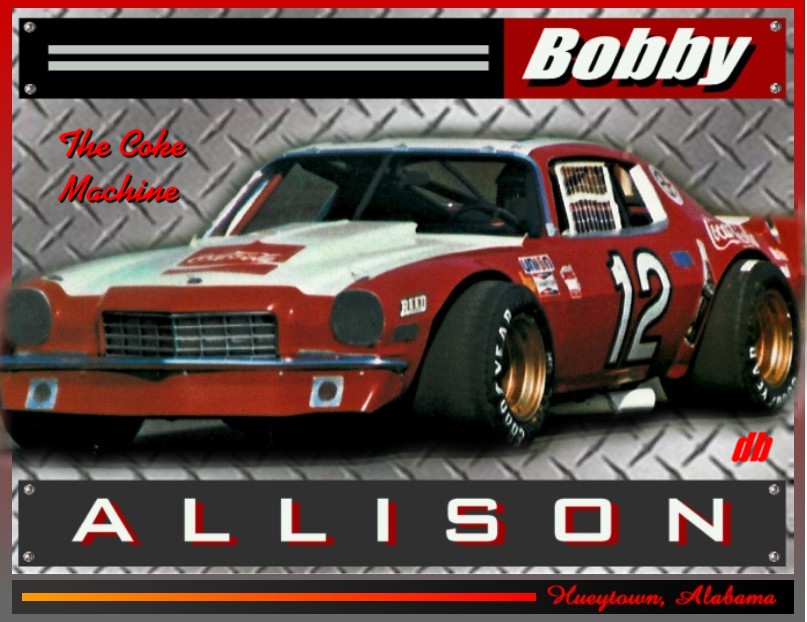 Bobby Allison photo comp by David Bentley