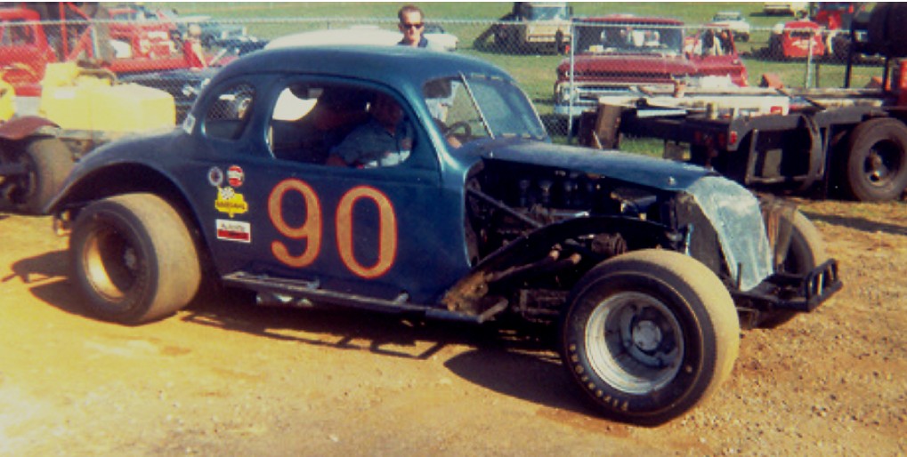 Mel Bradley, Donlavey coupe, Walt Wimer photo