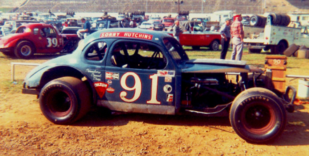 Sonny Huctnins, Donlavey coupe, Martinsville, Walt Wimer photo
