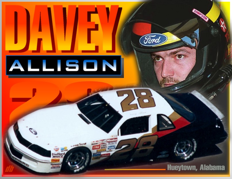 Davey Allison photo comp by David Bentley