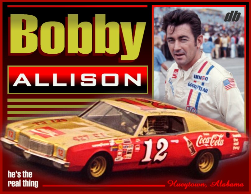 Bobby Allison photo comp by David Bentley