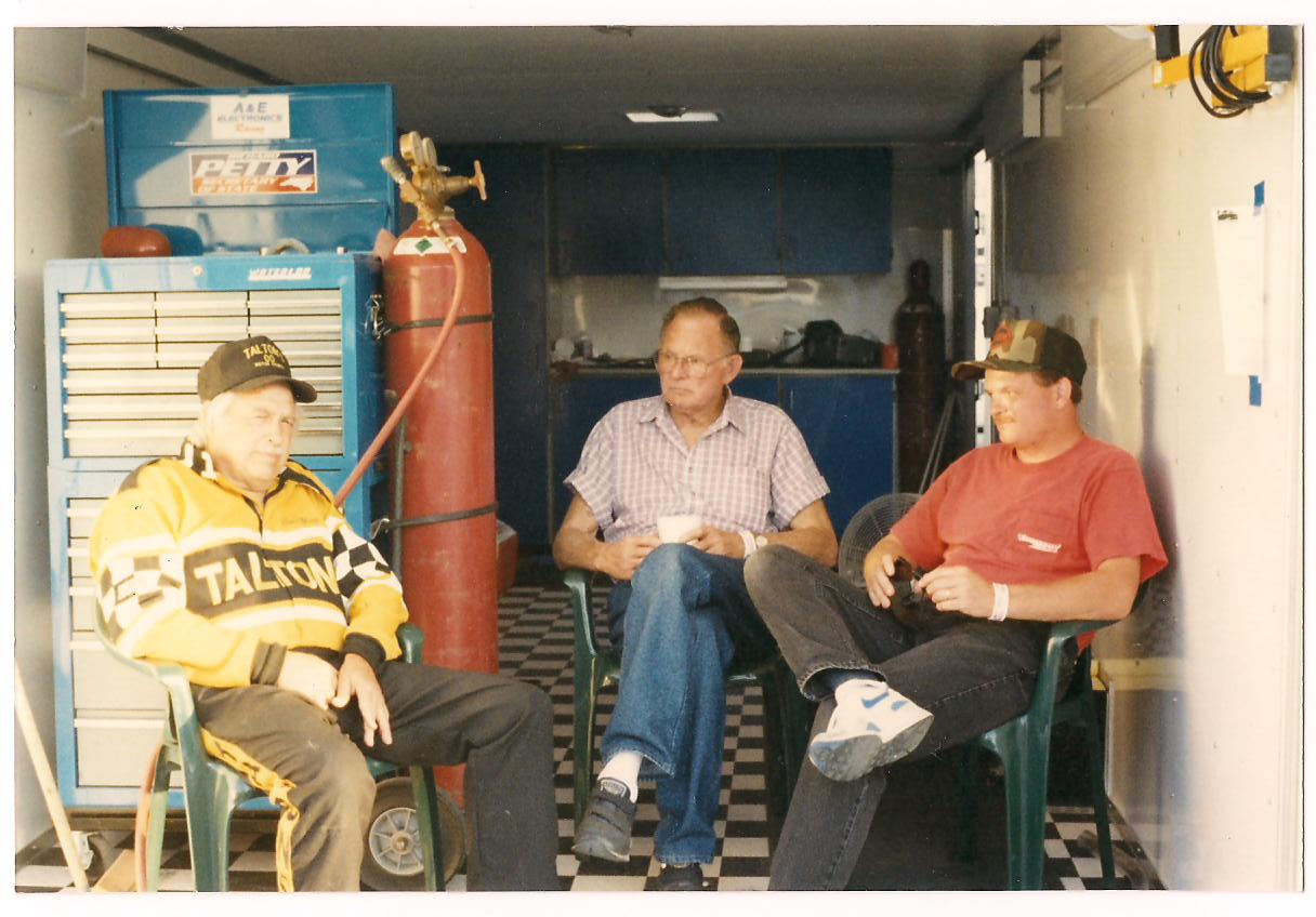 Tom Usry, Earl Sears, and me