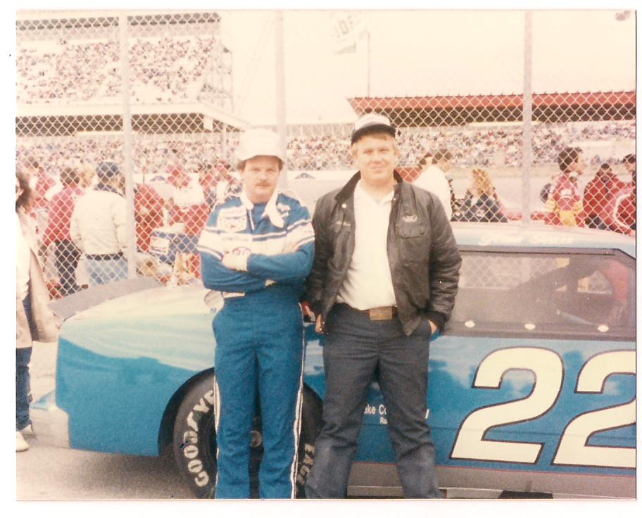 Alan Woodard and me at Daytona