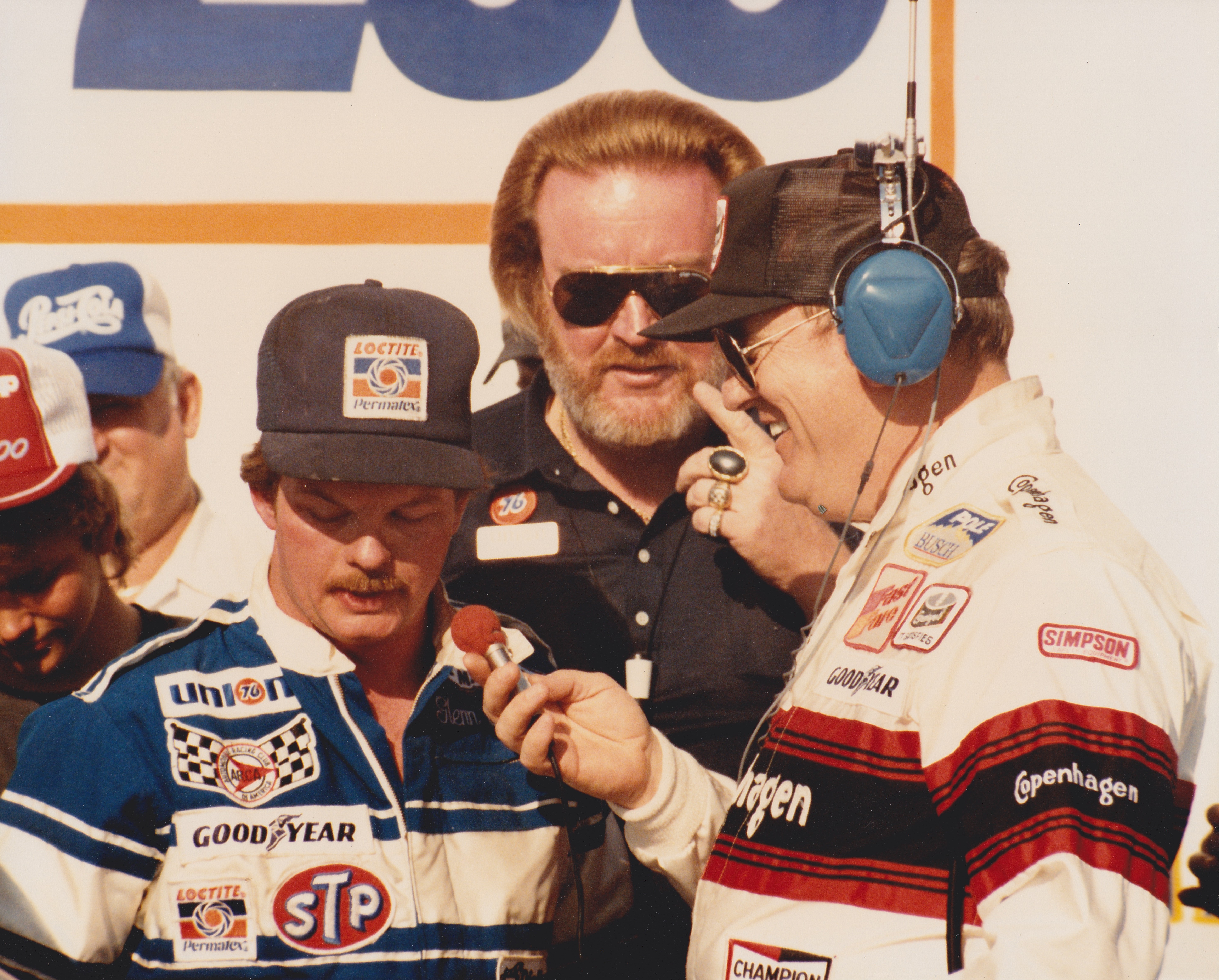 Daytona victory lane interview
