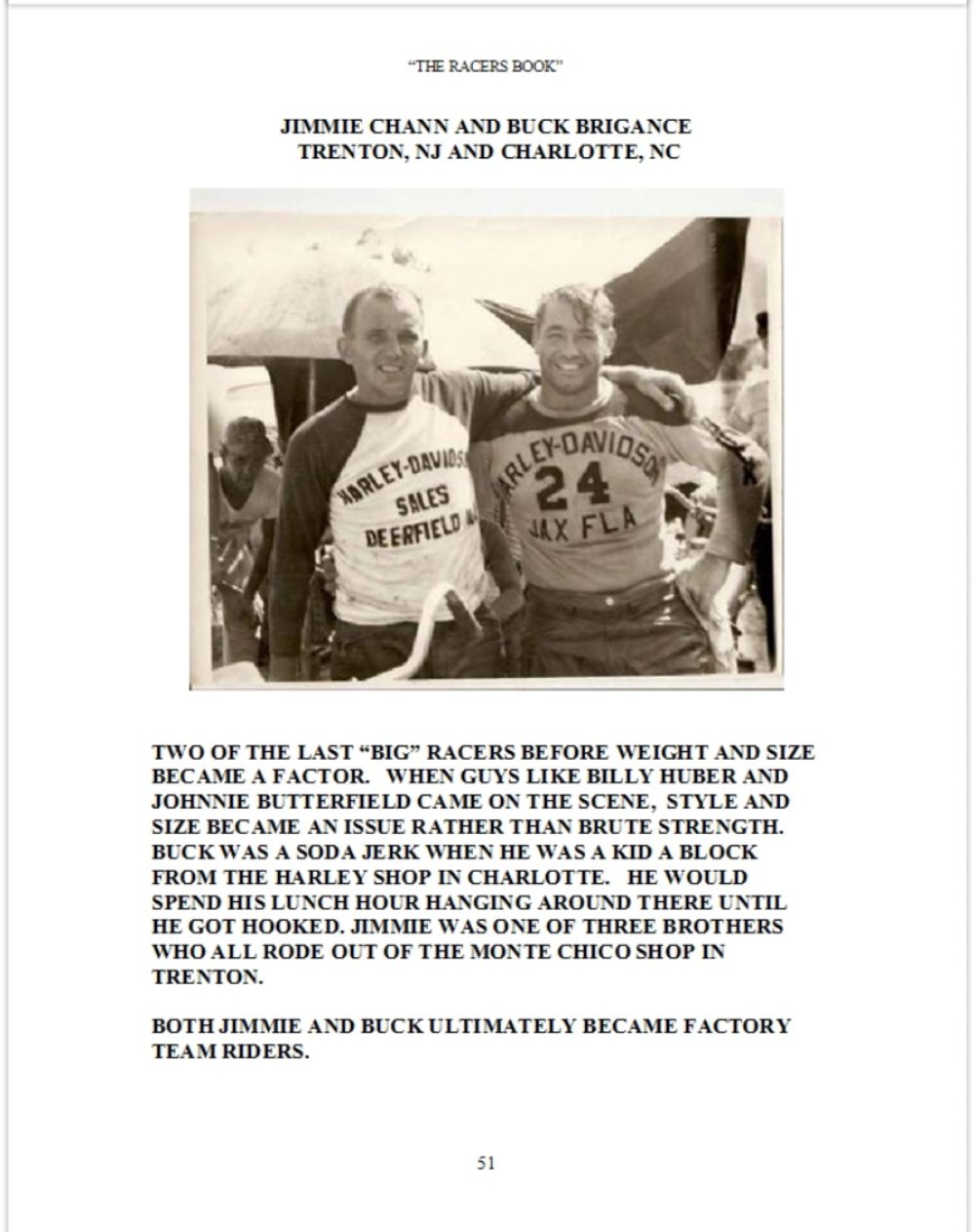 Buck Brigance And Jimmie Chann