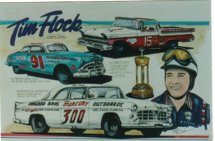 Tim Flock artwork