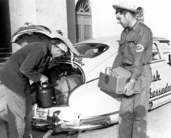 Bill France and Curtis Turner