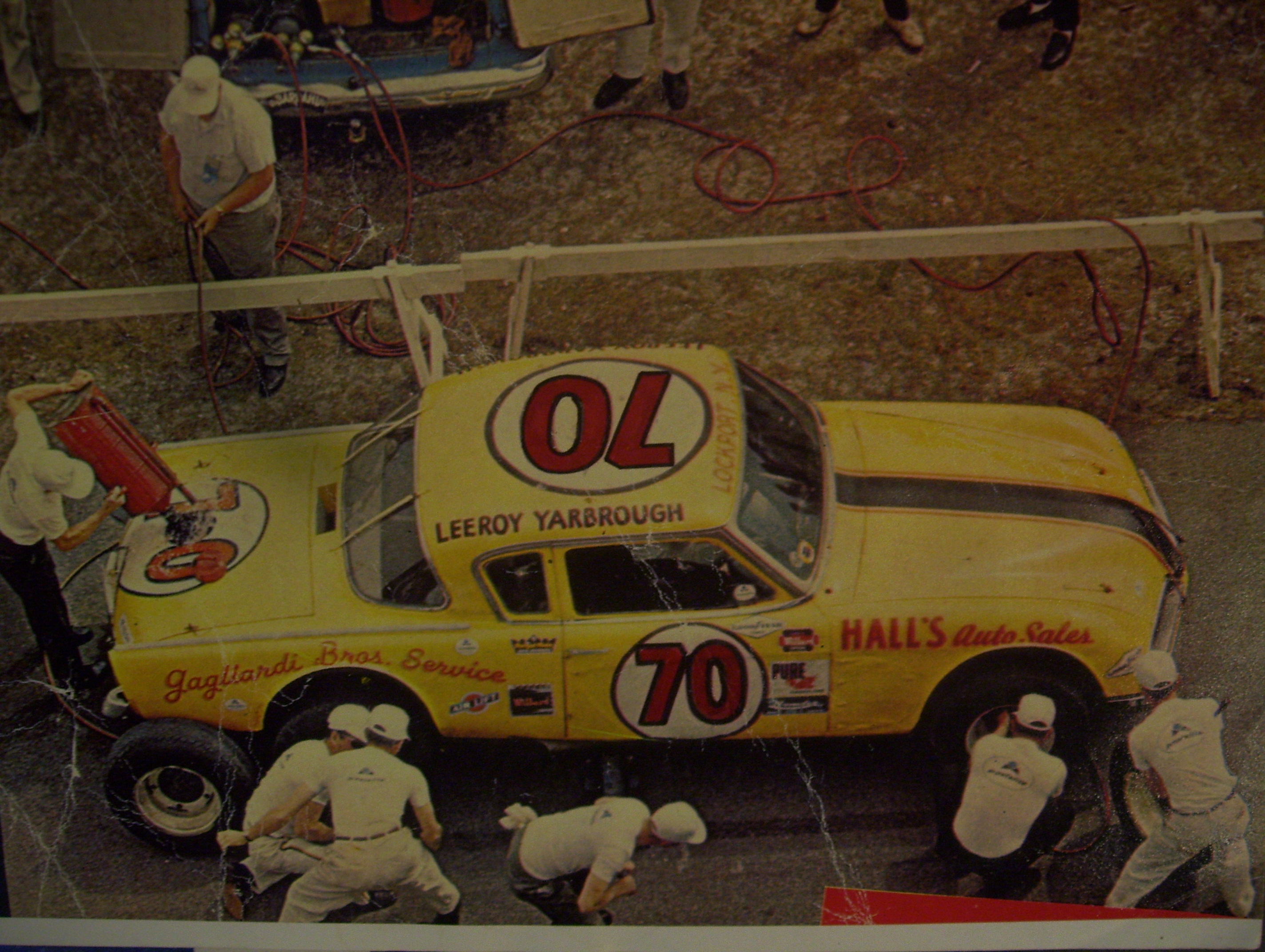 LeeRoy Yarbrough pit stop