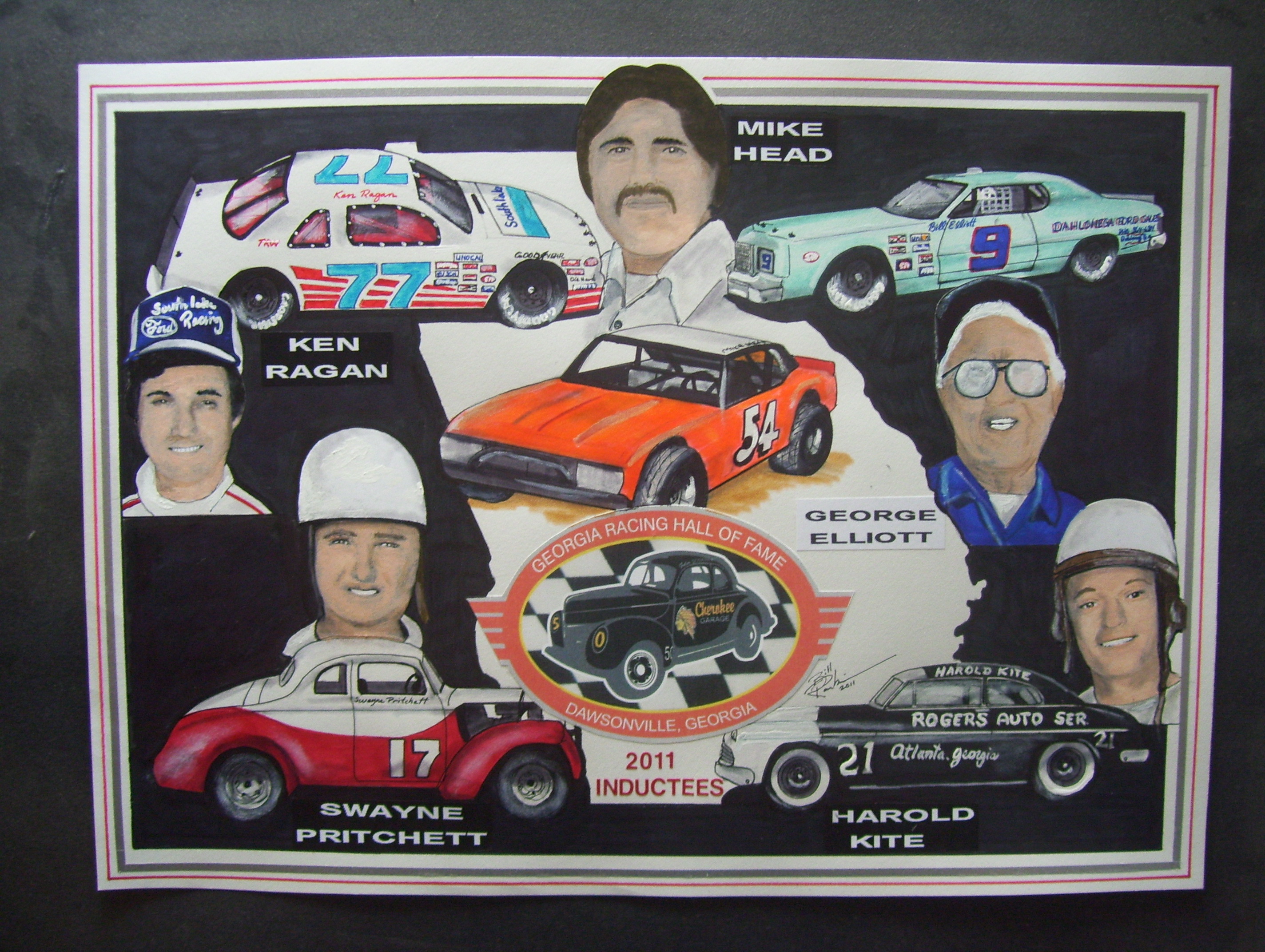 2011 Georgia Racing Hall of Fame Inductees