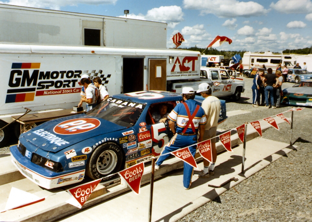 Jean Paul Cabana ACT race at Halifax(NS) 1988 or 1989