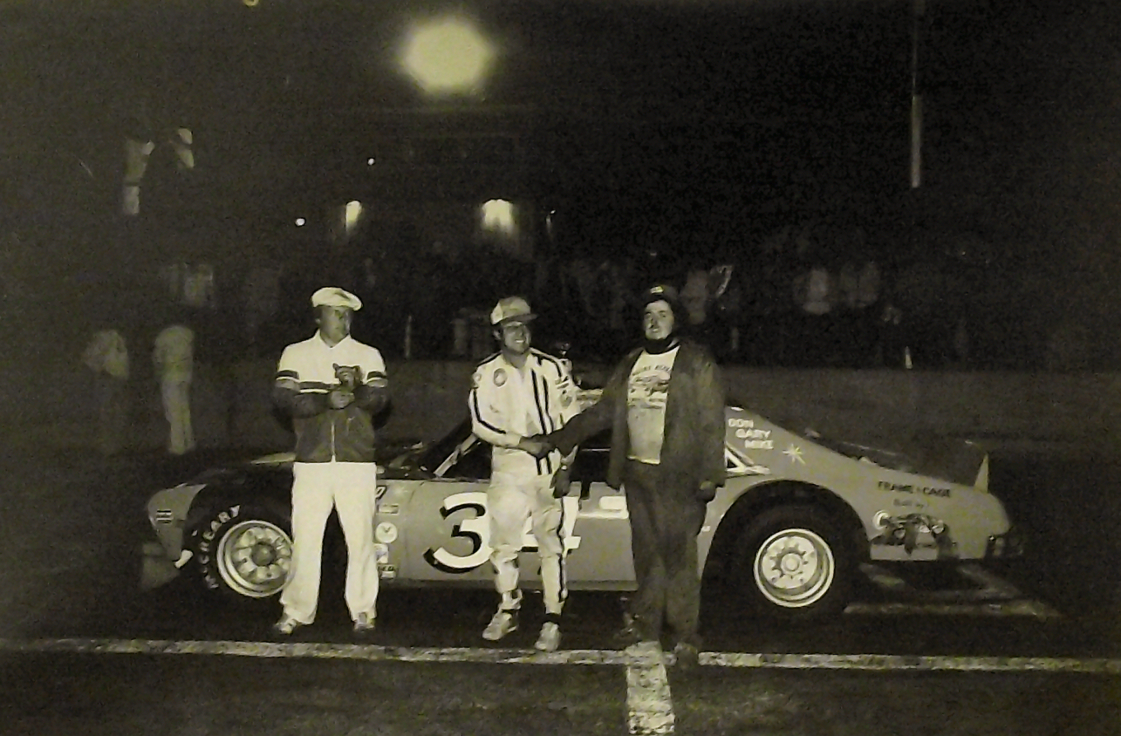 Lennie Curry Winning The Mid Seasaon Championship in The Roache Bros Nova-Atlantic Speedway(NS) 1978