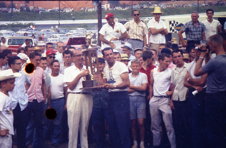Ned Jarrett victory lane