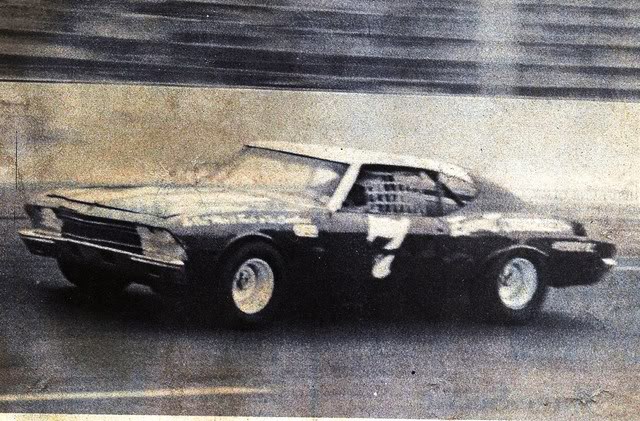 #7 Ned Setzer, purple 68 Chevelle @ Hickory