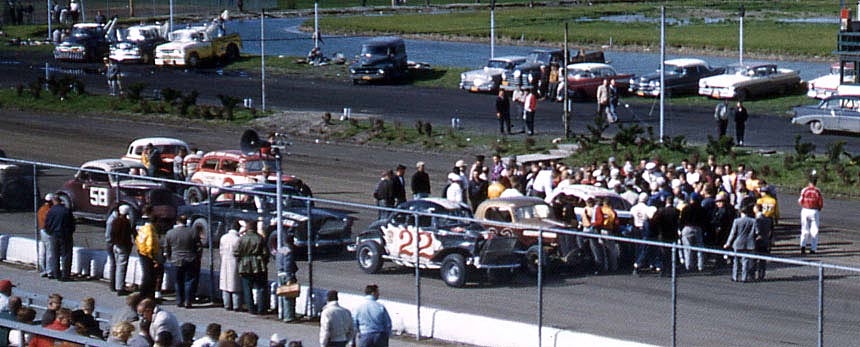 Pete in the 22 Whitbeck car at Syracuse 1972