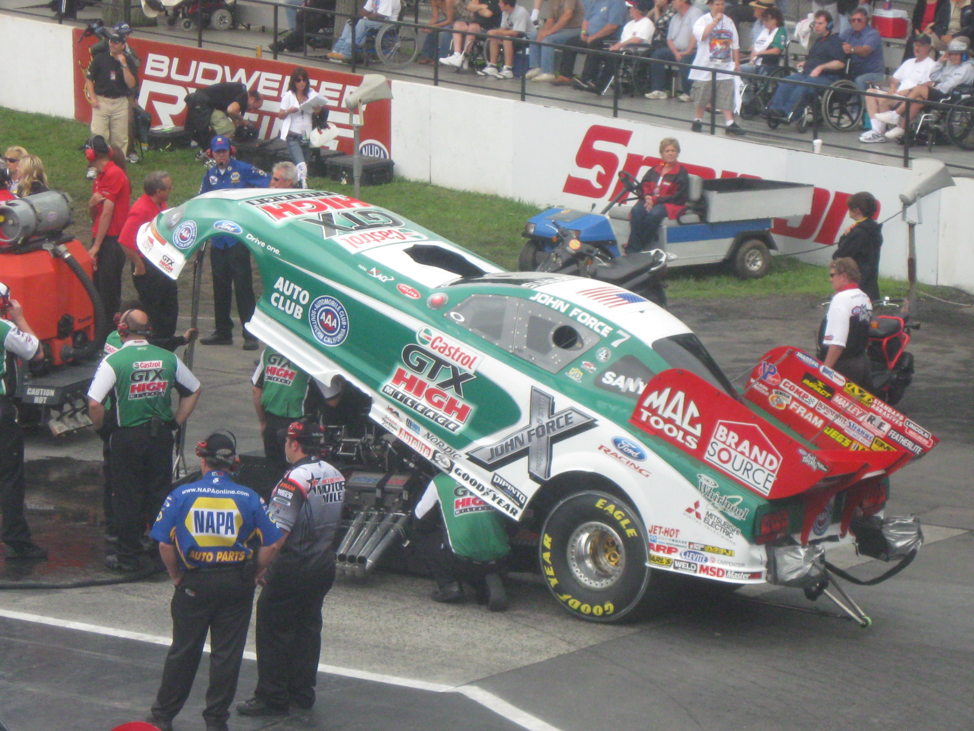 John Force @ Englishtown 2009