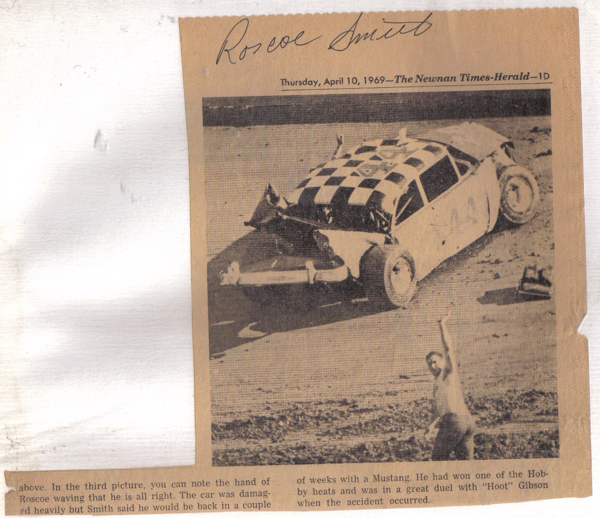 ROSCOE SMITH FLIP SENOIA 1969 PIC 3