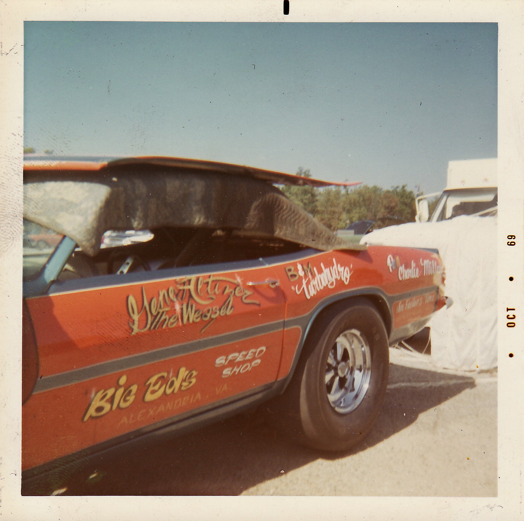 Chevy Corvair 1966 “Gene Altizer’s The Weasel” – Richmond Dragway 1969 0044