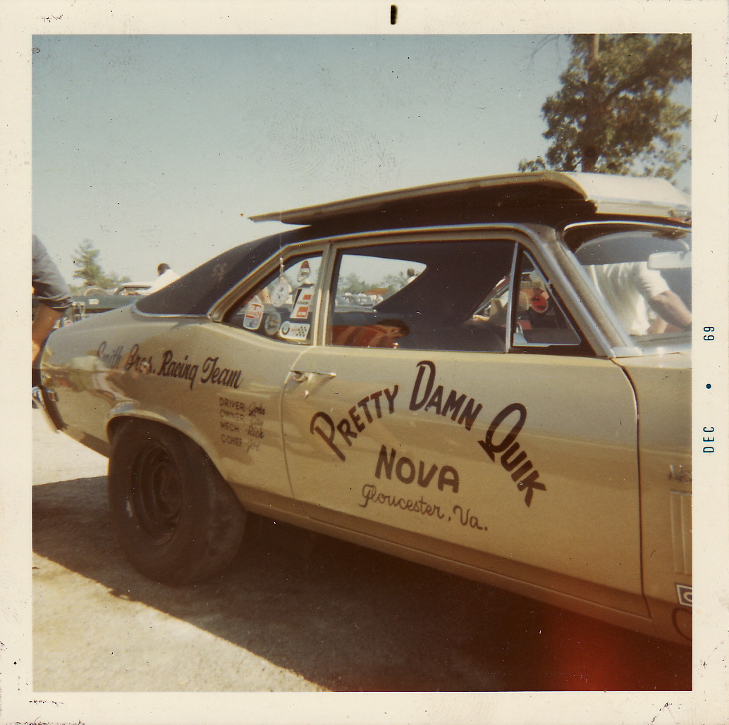 Chevy Nova 1968 “Pretty Damn Quick” – Richmond Dragway 1969 0034