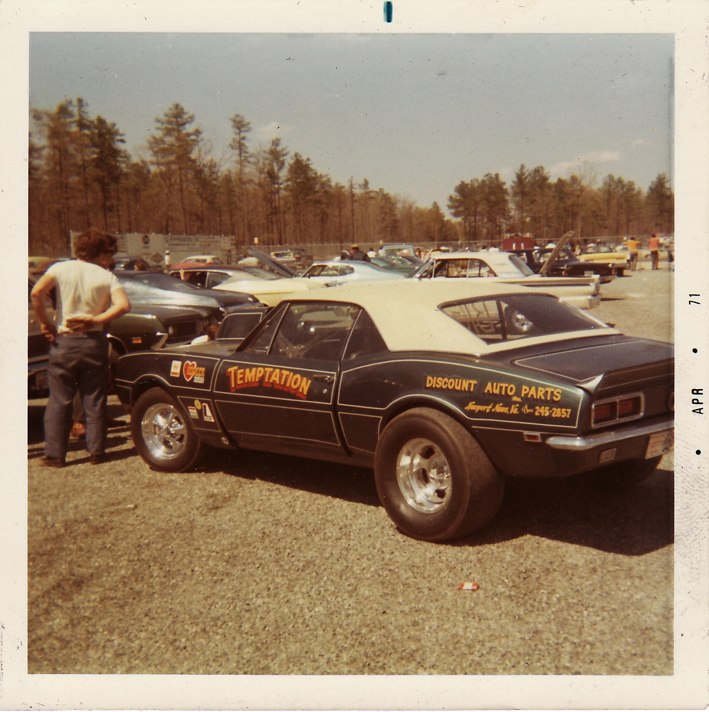 Chevy Camaro 1967 “Temptation” – Richmond Dragway 1971 0028