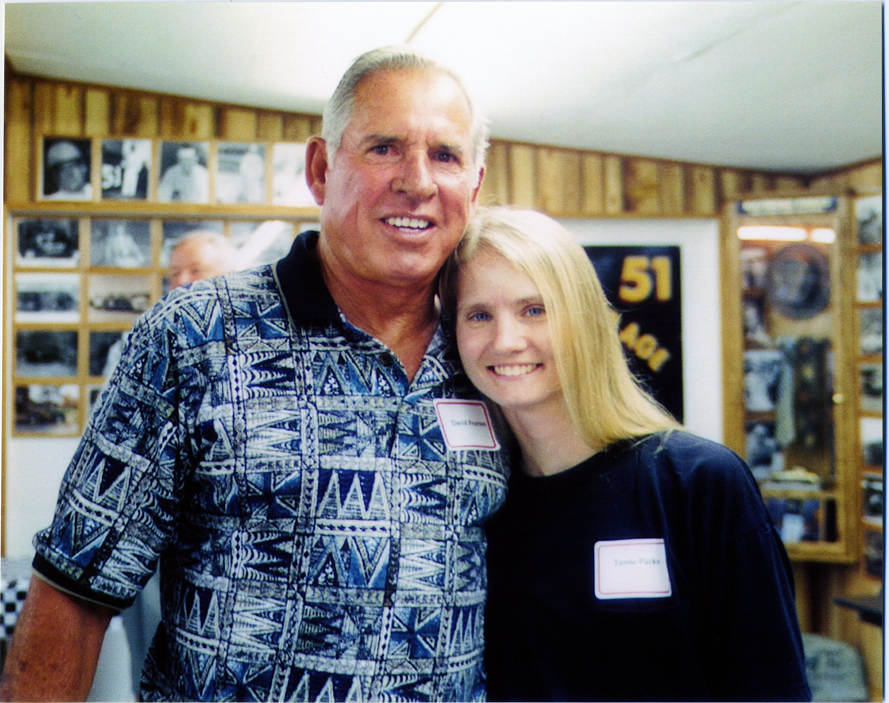 David Pearson and Terrie parks