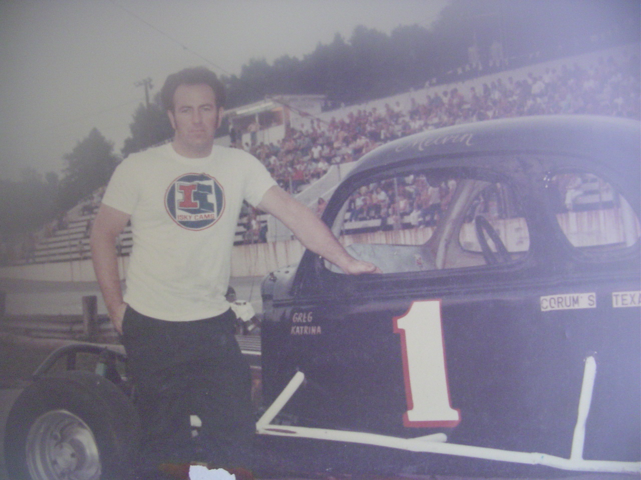 Melvin Corum at Knoxville Raceway